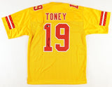 Kadarius Toney Signed Kansas City Chiefs Jersey (Beckett) 2021 1st Rnd Pk Gators