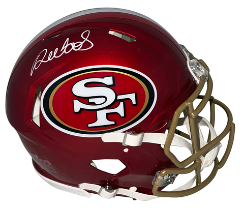 DEEBO SAMUEL SIGNED SAN FRANCISCO 49ERS FLASH AUTHENTIC SPEED HELMET BECKETT