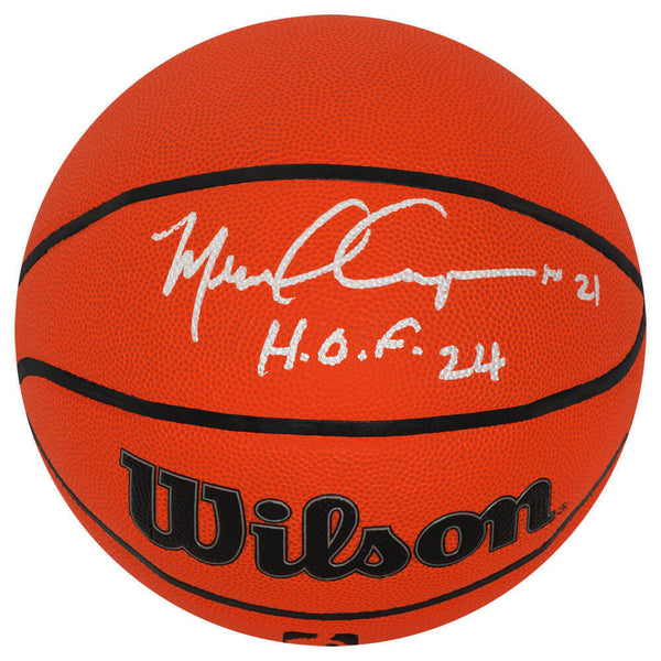 Michael Cooper Signed Wilson Indoor/Outdoor NBA Basketball w/HOF'24 - (SS COA)