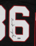 Zach Ertz Signed Arizona Custom Black Jersey