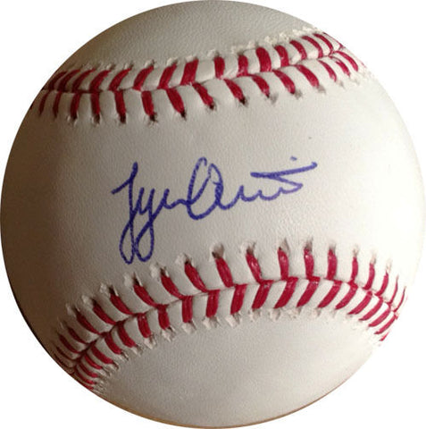 Tyler Austin Signed/Autographed Baseball New York Yankees MLB 1st Signing