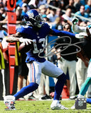 Odell Beckham Jr. Signed New York Giants 8x10 Football Photo JSA ITP