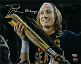 TREVOR LAWRENCE Autographed "18 Champs" Clemson 11" x 14" Photograph FANATICS