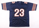 Devin Hester Signed Chicago Bears Blue Jersey (JSA COA) NFL All Time Return Ldr.