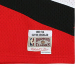 CLYDE DREXLER Autographed "The Glide" Trail Blazers Red Jersey FANATICS