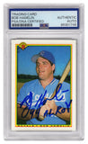 Bob Hamelin Signed Royals 1990 Bowman Rookie Card #379 w/94 AL ROY - (PSA/DNA)