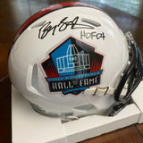 Barry Sanders Autographed Signed Hall Of Fame '04 Mini Helmet Beckett Lions