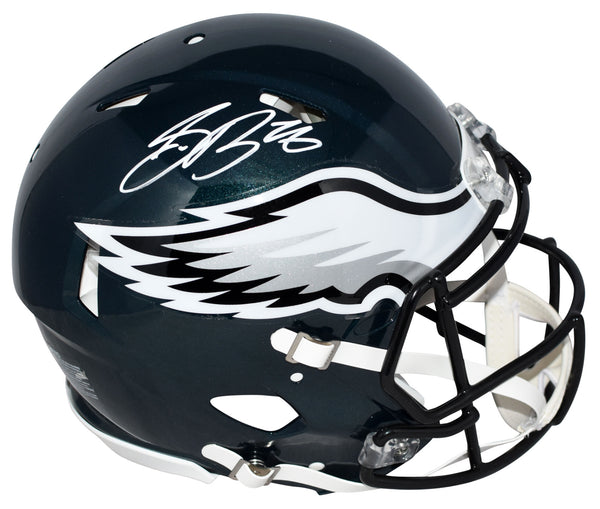 SAQUON BARKLEY SIGNED PHILADELPHIA EAGLES AUTHENTIC SPEED HELMET BECKETT