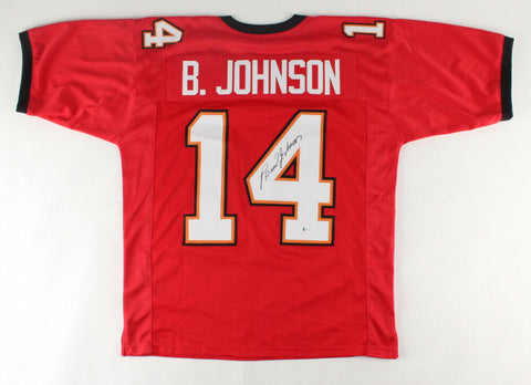 Brad Johnson Signed Tampa Bay Buccaneers Jersey (Beckett Holo) Super Bowl XXXVII