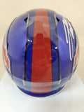 JOSH ALLEN SIGNED BUFFALO BILLS FLASH SPEED MINI HELMET BECKETT QR CODE