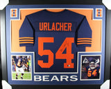 BRIAN URLACHER (Bears thb SKYLINE) Signed Autographed Framed Jersey Beckett HOF