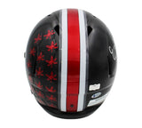 Ezekiel Elliott Signed Ohio State Buckeyes Speed Full Size Black NCAA Helmet