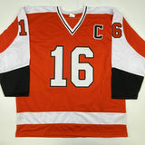 Autographed/Signed BOBBY BOB CLARKE Philadelphia Orange Stat Jersey JSA COA Auto