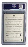 John Mackey Signed 1997 Upper Deck #AL-48 Trading Card PSA/DNA Gem MT 10