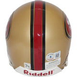 John Brodie Signed San Francisco 49ers VSR4 TB Replica Mini Helmet BAS 44154