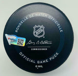 PHILIPP GRUBAUER Autographed "Release The Kraken" Official Game Puck FANATICS