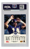 Brad Johnson Signed Vikings 1997 Leaf Trading Card #23 - (PSA Encapsulated)