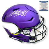 Vikings Adrian Peterson Autographed Signed SpeedFlex Helmet - Beckett