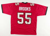 Derrick Brooks Signed Tampa Bay Buccaneers Jersey Inscribed "HOF-14" (Beckett)