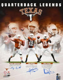 Vince Young Colt McCoy Major Applewhite Signed Longhorns 16x20 Photo- Beckett W