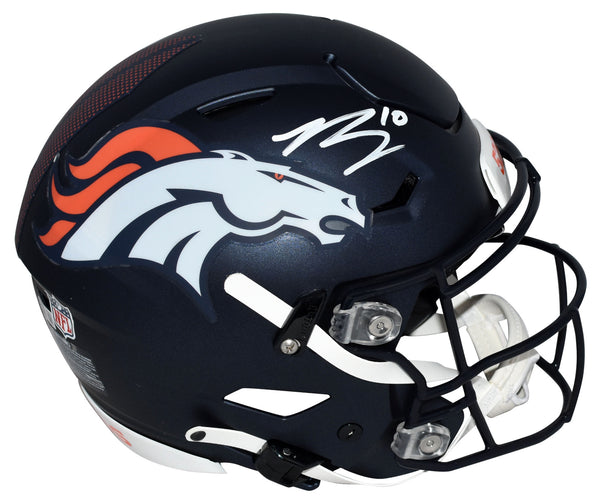 BO NIX AUTOGRAPHED DENVER BRONCOS NEW 2024 AUTHENTIC SPEEDFLEX HELMET BECKETT