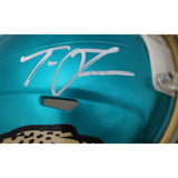 Trevor Lawrence Autographed Jacksonville Jaguars Flash Mini Helmet FAN 47996