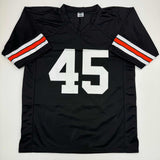 Autographed/Signed Archie Griffin Cincinnati Black Football Jersey Beckett COA