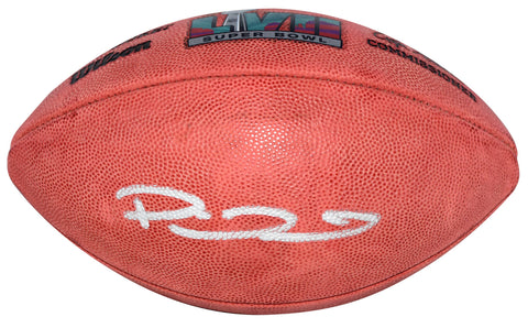 PATRICK MAHOMES SIGNED KANSAS CITY CHIEFS WILSON SUPER BOWL 57 LVII FOOTBALL BAS