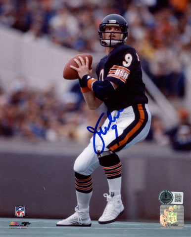 Jim McMahon Autographed Chicago Bears 8x10 Photo As Is Beckett 48235