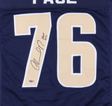 Orlando Pace Signed St. Louis Rams Jersey Inscribed "HOF 2016" (Playball Ink)