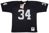 RAIDERS BO JACKSON AUTOGRAPHED AUTHENTIC M&N THROWBACK JERSEY XL BECKETT 230006