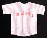 Cole Hamels Signed Philidelphia Phillies Jersey (Beckett) 2008 W.S. Champ & MVP