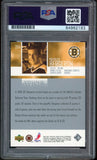 2003-04 UD Young Guns #204 Patrice Bergeron RC On Card PSA/DNA Auto Authentic