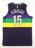 Jose Alvarado Signed New Orleans Pelicans Jersey Inscribed GTA (PSA) Point Guard