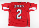 Chase Edmonds Signed Cardinals Jersey (JSA COA) Arizona 2021 #1 Running Back