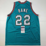 Autographed/Signed Desmond Bane Memphis Teal Basketball Jersey JSA COA