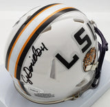 C J Daniels Signed LSU Tigers Mini Helmet (JSA COA) Ex Liberty Wide Receiver