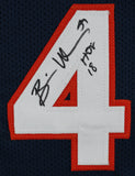 Monsters Of The Midway (3) Butkus, Singletary & Urlacher Signed Navy Jersey BAS