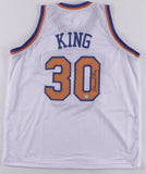 Bernard King Signed New York Knicks Jersey (PSA/DNA COA) 4xNBA All Star Forward