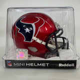 Autographed/Signed Joe Mixon Houston Texans Mini Football Helmet JSA COA