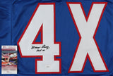 Marv Levy Signed Jersey Inscribed "HOF '01" (JSA COA) 4xBuffalo Bills S.B. Coach