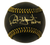 Robin Yount Signed Milwaukee Brewers Black OML Baseball HOF Beckett 34421