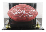 Steelers Jerome Bettis "2x Insc" Signed The Duke Showcase Football W/ Case BAS W