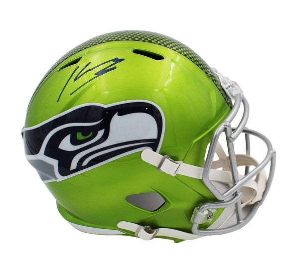 Kenneth Walker III Signed Seattle Seahawks Speed Full Size Flash NFL Helmet