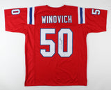 Chase Winovich Signed New England Patriots Jersey (Beckett Holo) 2019 3rd Rd Pk