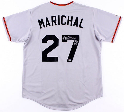 Juan Marichal Signed San Francisco Giants Jersey Inscribed "HOF 83" (PSA COA)