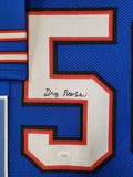 Gregory Rousseau Signed Buffalo Bills Jersey Framed Display (JSA Witness COA)