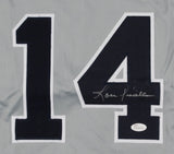 Lou Piniella Signed New York Yankees Jersey (JSA COA) 3xWorld Series Champion