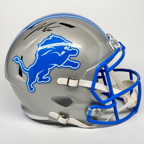 Jahmyr Gibbs Autographed Signed Detroit Lions Full Size Replica Helmet Beckett