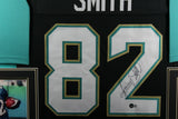 JIMMY SMITH (Jaguars black SKYLINE) Signed Autographed Framed Jersey Beckett